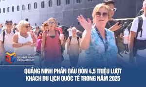 Quảng Ninh phấn đấu đón 4,5 triệu lượt khách du lịch quốc tế trong năm 2025
