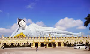 Chùa có tượng Phật nằm lớn nhất Việt Nam