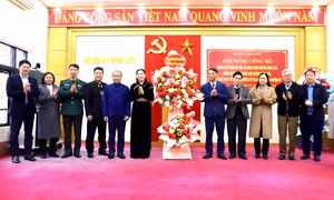 Huyện Bình Liêu: Công bố quyết định thành lập Đảng bộ các cơ quan Đảng 