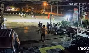 Nam thanh niên 17 tuổi ở Lào Cai thông chốt, húc văng CSGT