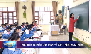 Thực hiện nghiêm quy định về dạy thêm, học thêm