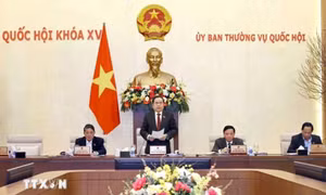 Phiên họp thứ 42 của Ủy ban Thường vụ Quốc hội khai mạc ngày 5/2