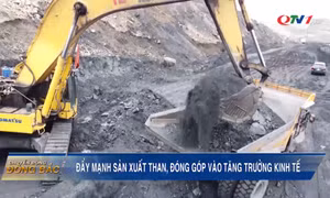 Đẩy mạnh sản xuất than, đóng góp vào tăng trưởng kinh tế