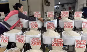 Lý do giá gạo bán lẻ giảm nhưng ít khách mua
