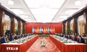 Tiếp tục vun đắp mối quan hệ Việt Nam-Campuchia ngày càng phát triển bền chặt