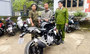 Đánh cắp ‘siêu’ mô tô BMW làm phương tiện đi ăn trộm