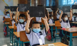 TP HCM cho trẻ mầm non, tiểu học đến trường từ 14/2