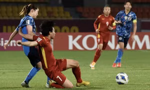 Nữ Việt Nam cách tứ kết Asian Cup một trận hoà