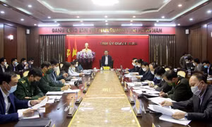 Nỗ lực không để biến chủng Omicron xâm nhập, lây lan, bùng phát diện rộng trên địa bàn tỉnh