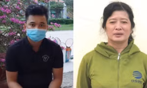 Hai mẹ con đang "sản xuất" tiền giả thì bị "tóm"
