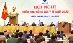 Thủ tướng Phạm Minh Chính dự Hội nghị triển khai công tác y tế năm 2022