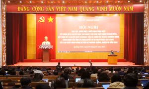 Hội nghị học tập, quán triệt, triển khai thực hiện kết luận, nghị quyết của Trung ương, của tỉnh