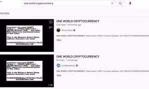 Kênh YouTube bị hack để lừa tiền điện tử