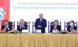 Xây dựng cơ chế kiểm soát quyền lực, chống tham nhũng trong xét xử