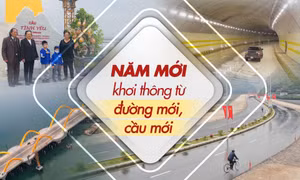 Năm mới khơi thông từ đường mới, cầu mới
