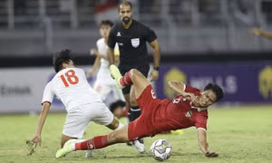 U20 Việt Nam thua ngược Indonesia