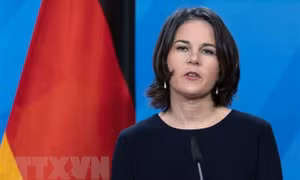 Ngoại trưởng Đức Annalena Baerbock bất ngờ có chuyến thăm Ukraine