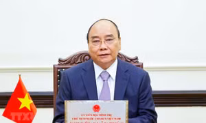 Chủ tịch nước Nguyễn Xuân Phúc hội kiến Nhà vua Nhật Bản