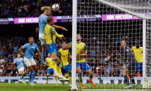 Haaland lập hat-trick thứ hai liên tiếp