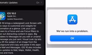 iOS 16 nhiều lỗi