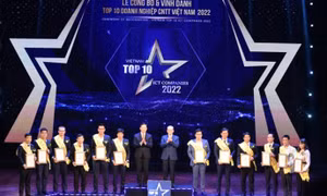 Vinh danh TOP 10 doanh nghiệp công nghệ thông tin Việt Nam 2022