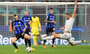 Bayern lấy trọn ba điểm trên sân Inter