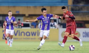 Văn Lâm và Rafaelson tỏa sáng, Bình Định khiến Hà Nội FC thua trận tủi hổ