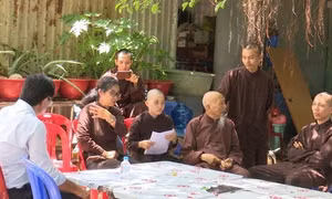 Lấy mẫu giám định ADN đối với người sinh sống tại Tịnh thất Bồng Lai