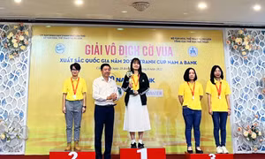 Kỳ thủ Quảng Ninh giành "cú đúp" tại Giải Cờ vua xuất sắc quốc gia 2022
