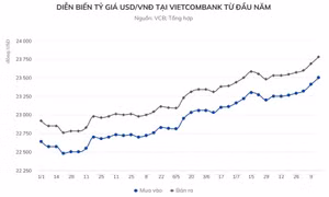 Tỷ giá USD/VNĐ lên mức kỷ lục