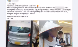 Xác minh thông tin sinh viên Nhật Bản bị tài xế taxi "chém giá" gấp 10 lần