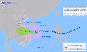 Ảnh hưởng bão số 4-Noru: Huyện đảo Lý Sơn đã có gió giật cấp 11