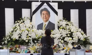Nhật Bản long trọng tổ chức quốc tang cố Thủ tướng Shinzo Abe