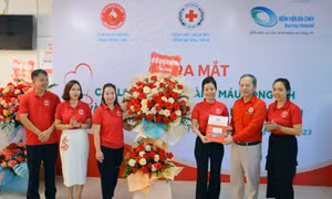 Ra mắt Câu lạc bộ Ngân hàng máu sống 24H