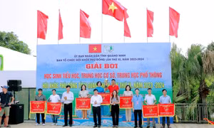 TP Hạ Long giành giải Nhất toàn đoàn giải bơi Hội khỏe Phù Đổng lần thứ XI
