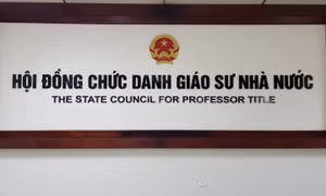 Số ứng viên được đề nghị xét chức danh giáo sư, phó giáo sư cao nhất 4 năm qua