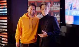 Hình ảnh tố cáo Jack nói dối về việc được Messi tặng áo