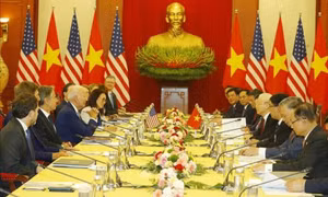 Tổng Bí thư Nguyễn Phú Trọng hội đàm với Tổng thống Hoa Kỳ Joe Biden
