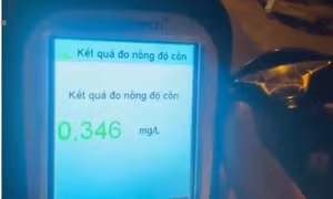 Một Phó Chi cục Thi hành án Dân sự ở TPHCM vi phạm nồng độ cồn