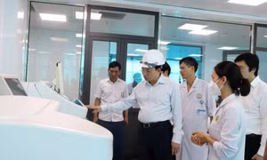 Đồng chí Bí thư Tỉnh ủy kiểm tra tiến độ một số dự án trên địa bàn TP Hạ Long