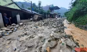 Mưa lớn trên cả nước, vùng núi đề phòng lũ quét, sạt lở