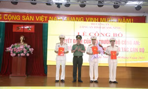 Xây dựng Công an Quảng Ninh chính quy, tinh nhuệ, hiện đại