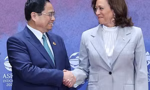 Thủ tướng Chính phủ Phạm Minh Chính gặp Phó Tổng thống Hoa Kỳ