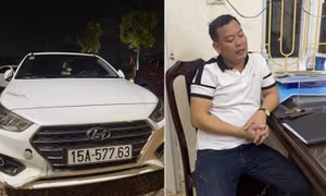 Tài xế vi phạm nồng độ cồn 'kịch khung' lao vào CSGT rồi bỏ chạy