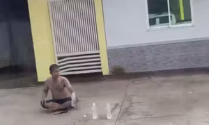 Nam thanh niên nghi ngáo đá đâm trọng thương thiếu tá công an
