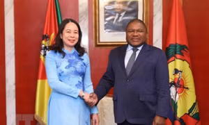 Phó Chủ tịch nước Võ Thị Ánh Xuân hội kiến Tổng thống Mozambique