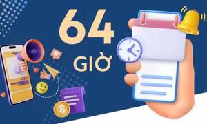 64 giờ - là thời lượng mỗi người dùng sử dụng các ứng dụng di động của Việt Nam trong 1 tháng