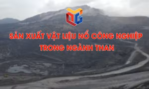 Sản xuất vật liệu nổ công nghiệp trong ngành than