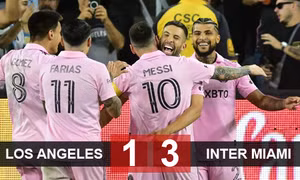 Kết quả Los Angeles FC 1-3 Inter Miami: Messi lại sắm vai kiến tạo, Inter Miami đánh bại đội ĐKVĐ