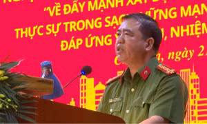 Kỷ luật nguyên Trưởng Công an thành phố Chí Linh